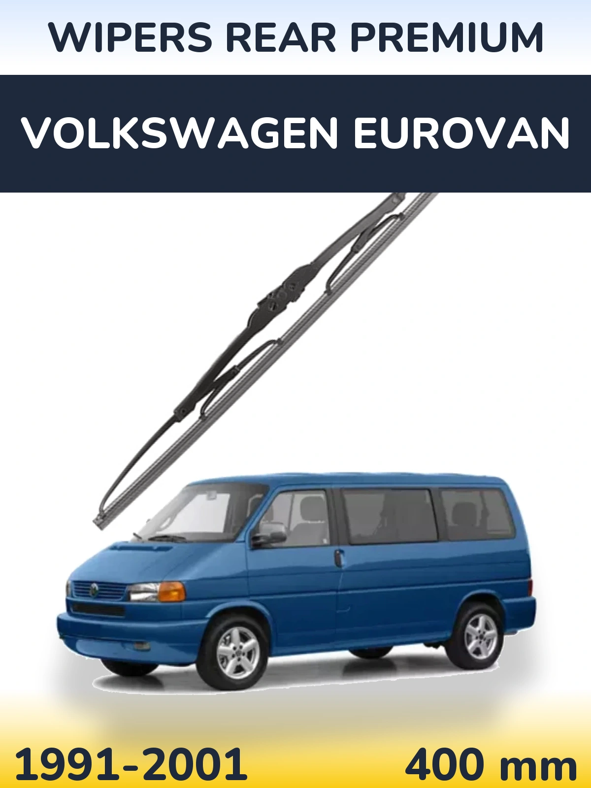 Zadní stěrač WIPERS REAR PREMIUM 400 mm pro Volkswagen Eurovan 1991-2001