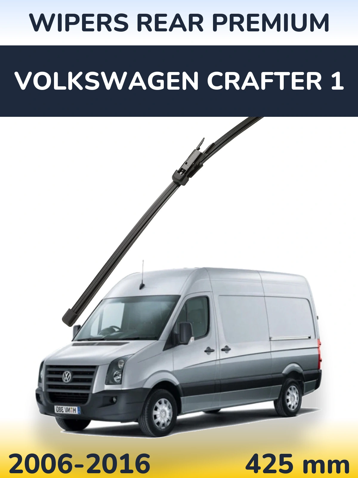 Zadní stěrač WIPERS REAR PREMIUM 425 mm pro Volkswagen Crafter 1 2006-2016