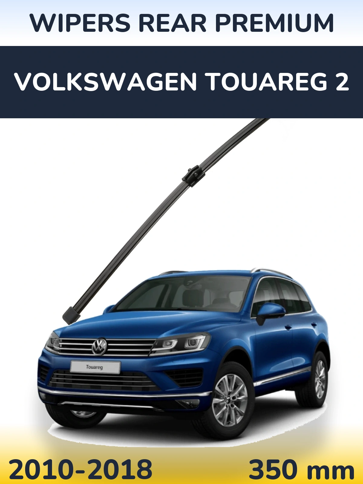 Zadní stěrač WIPERS REAR PREMIUM 350 mm pro Volkswagen Touareg 2 2010-2018