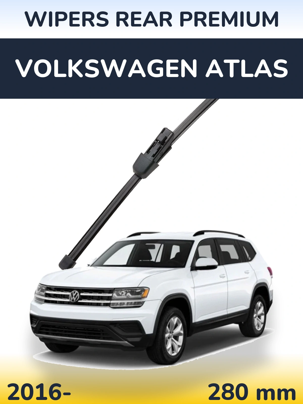 Zadní stěrač WIPERS REAR PREMIUM 280 mm pro Volkswagen Atlas 2016-2026