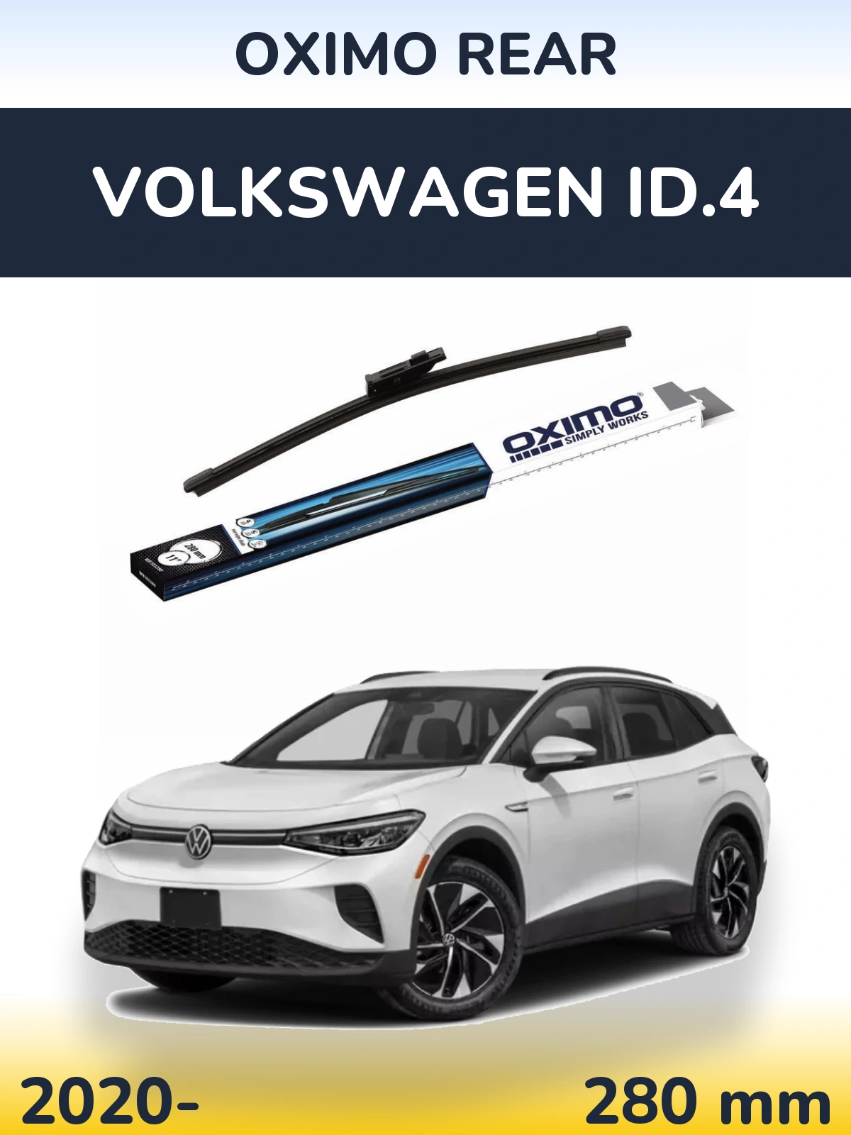 Задня щітка Oximo Rear 280 мм для Volkswagen ID.4 2020-2026