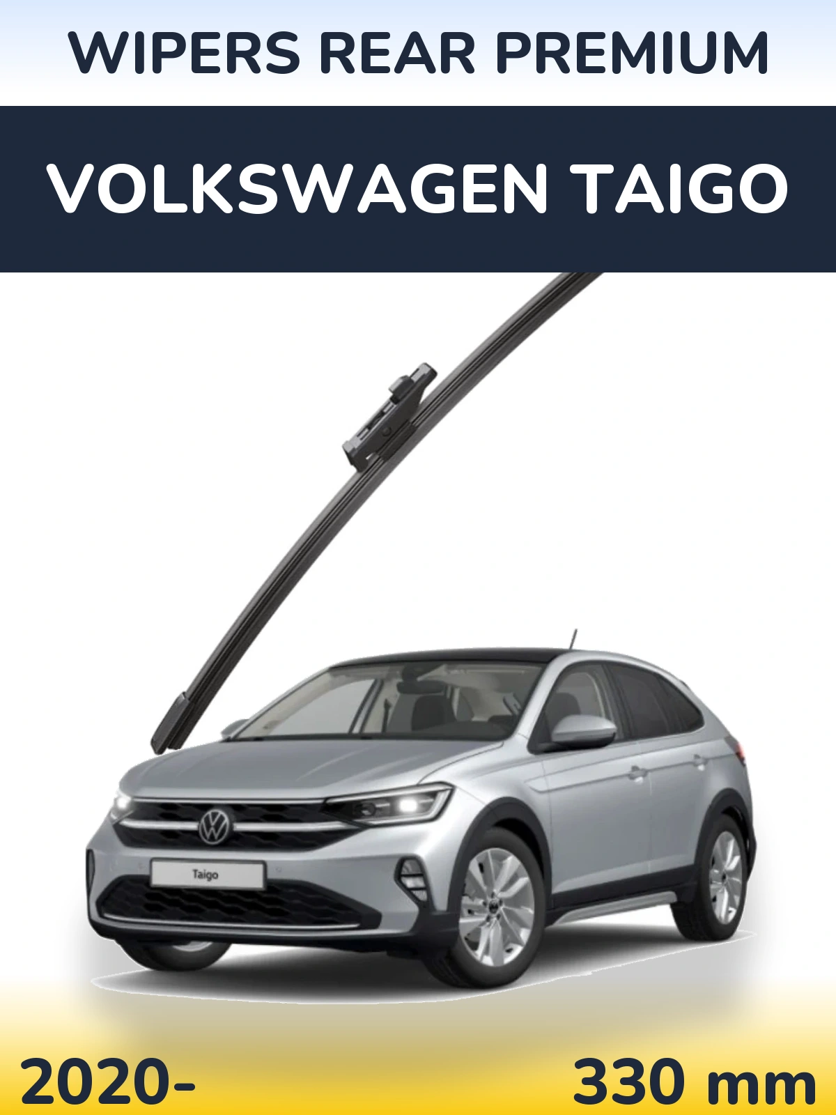 Zadní stěrač WIPERS REAR PREMIUM 330 mm pro Volkswagen Taigo 2020-2026