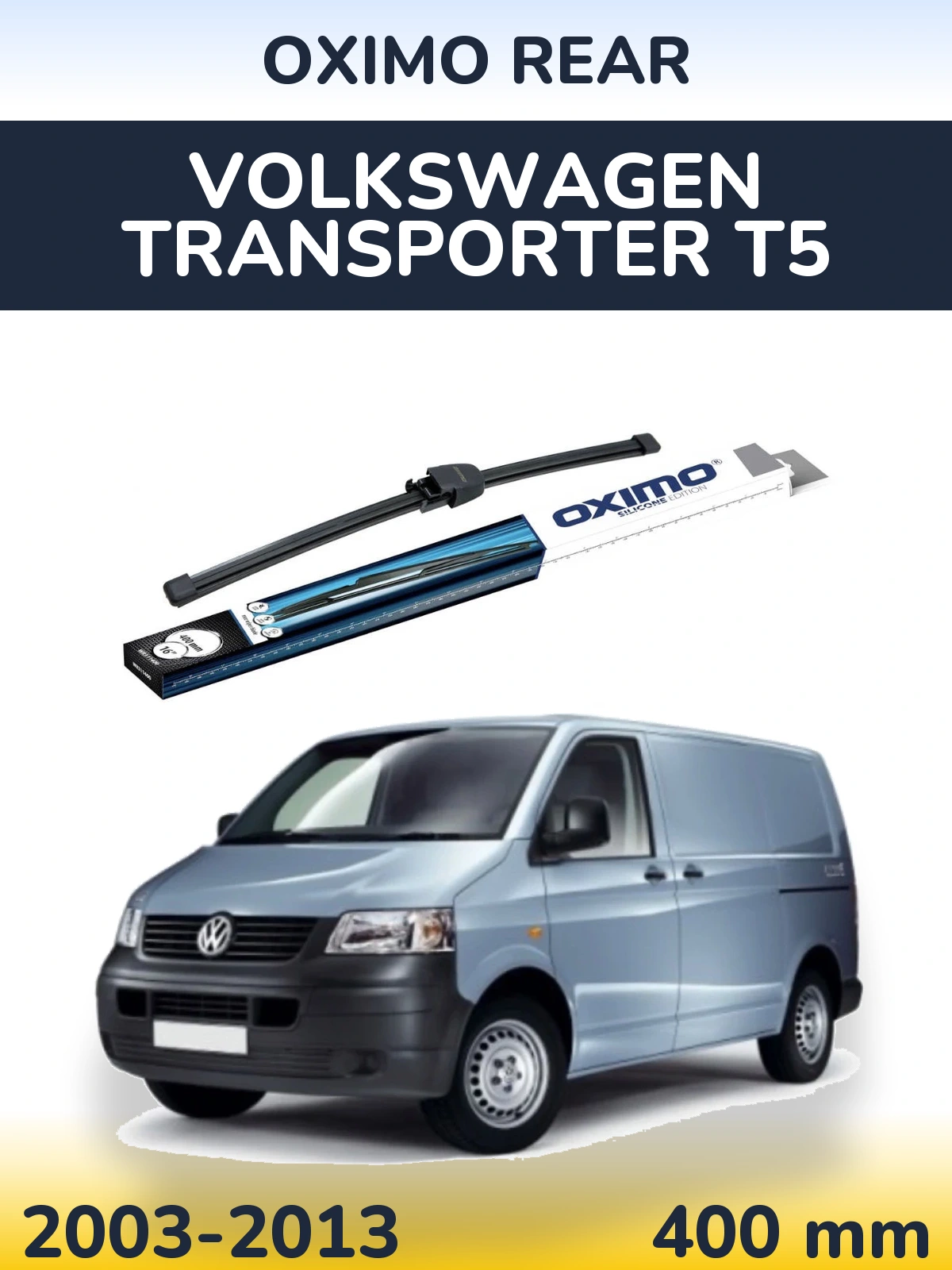 Zadní stěrač Oximo Rear 400 mm pro Volkswagen Transporter T5 2003-2013
