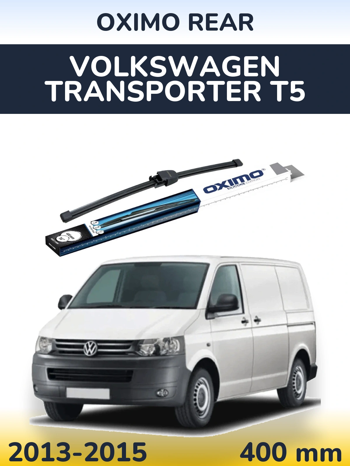 Zadní stěrač Oximo Rear 400 mm pro Volkswagen Transporter T5 2013-2015