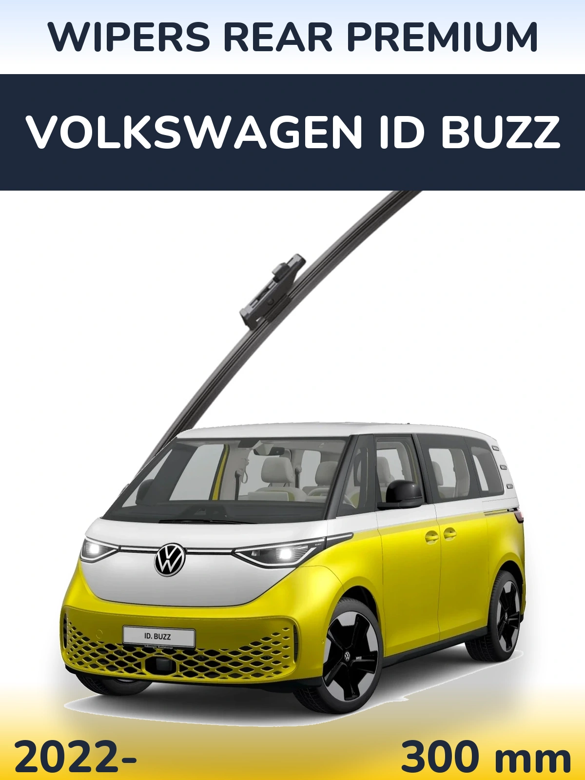 Zadní stěrač WIPERS REAR PREMIUM 300 mm pro Volkswagen ID Buzz 2022-2026