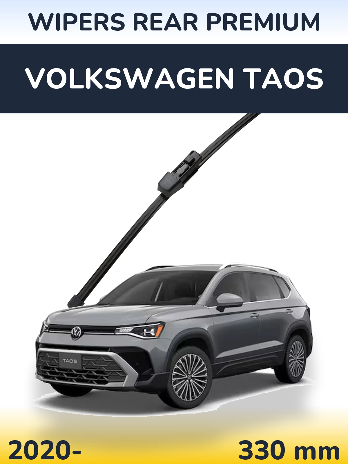 Zadní stěrač WIPERS REAR PREMIUM 330 mm pro Volkswagen Taos 2020-2026