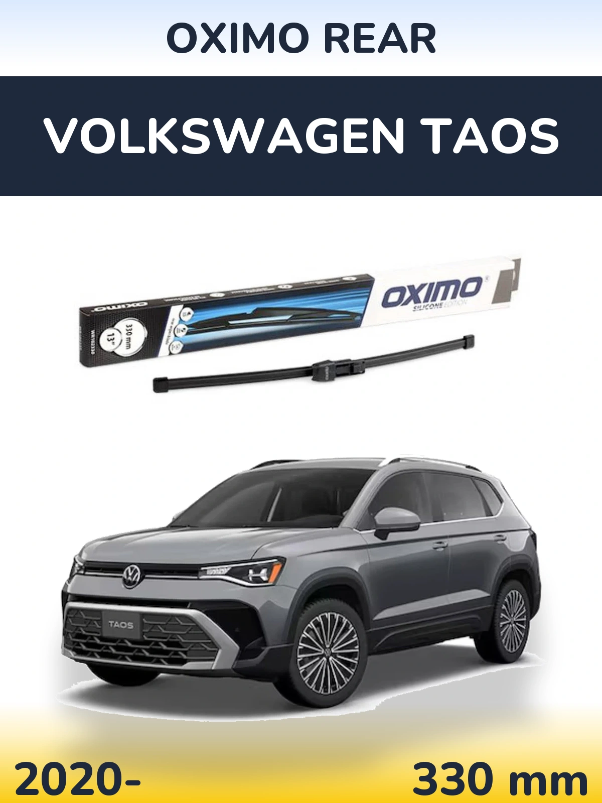 Zadní stěrač Oximo Rear 330 mm pro Volkswagen Taos 2020-2026