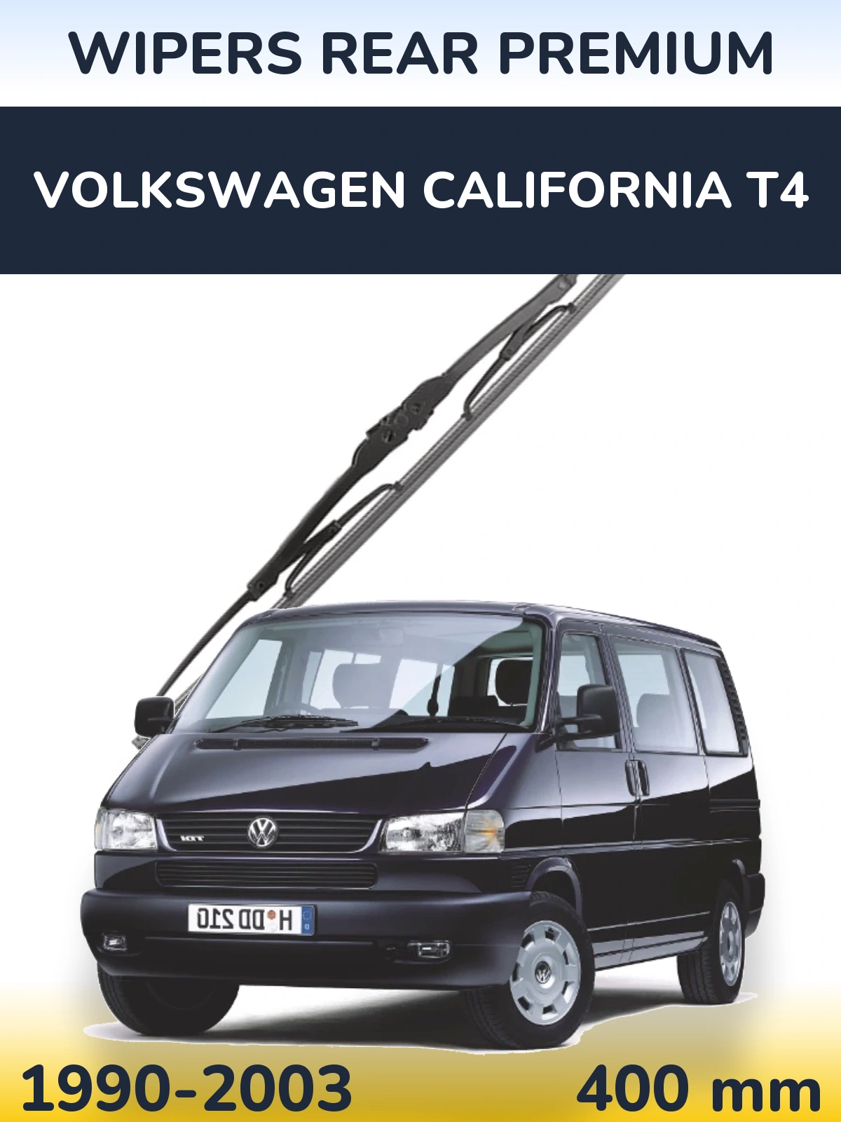 Zadní stěrač WIPERS REAR PREMIUM 400 mm pro Volkswagen California T4 1990-2003