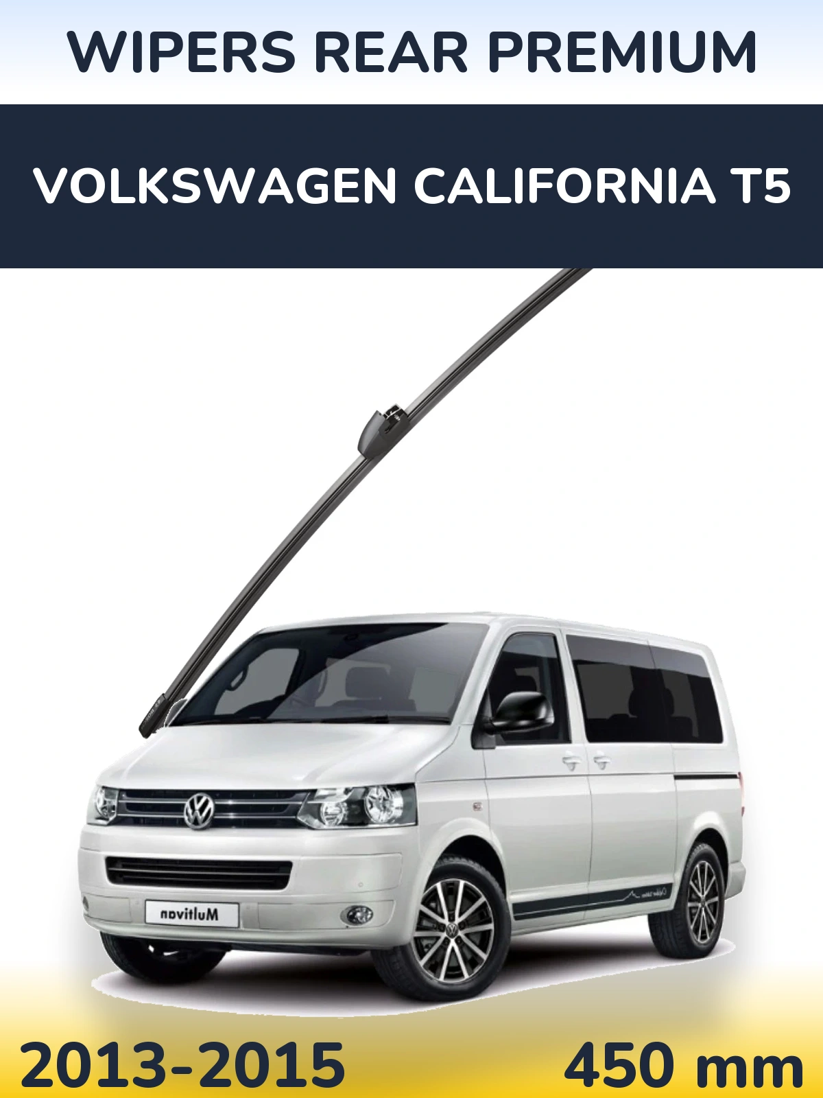 Zadní stěrač WIPERS REAR PREMIUM 450 mm pro Volkswagen California T5 2013-2015
