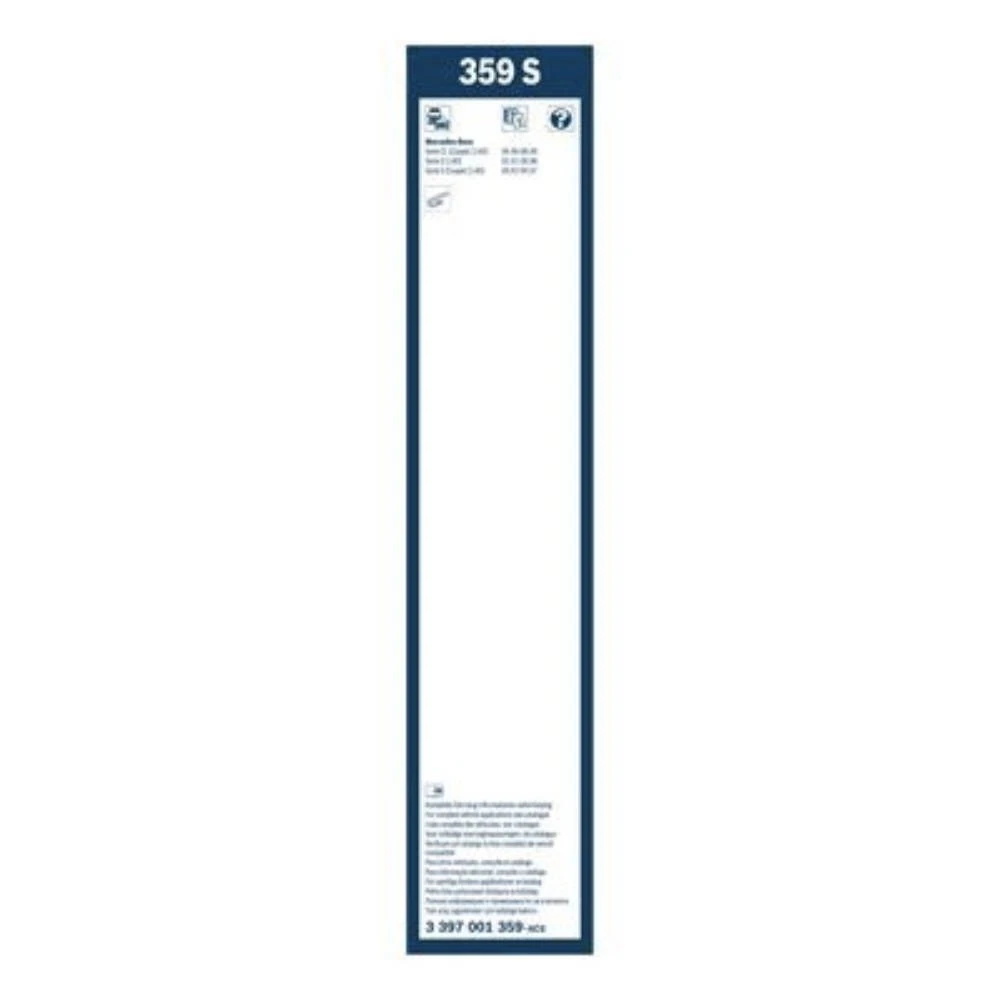 Sada předních stěračů BOSCH Twin 705 a 628 mm pro Mercedes CL Class 1992-1999