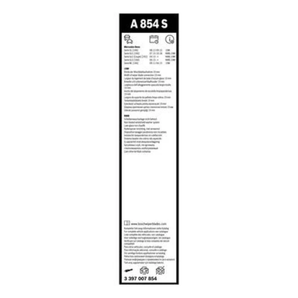 Sada předních stěračů BOSCH AeroTwin 650 a 580 mm pro Mercedes GLS 2015-2019