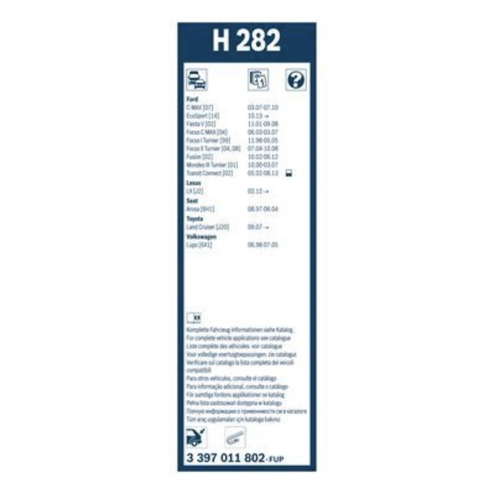 Zadní stěrač BOSCH Rear 280 mm pro Ford Focus 2 Turnier 2004-2008