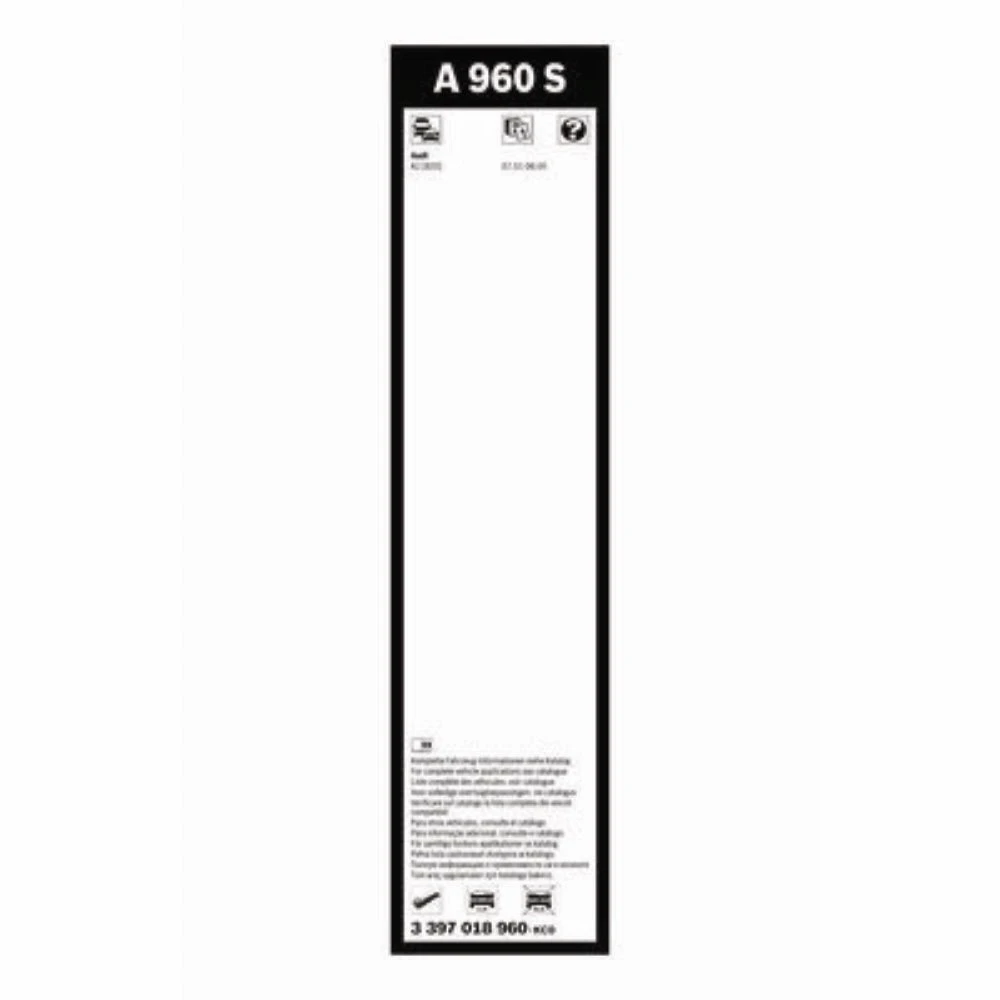 Přední stěrač BOSCH AeroTwin 750 mm pro Audi A2 2001-2005
