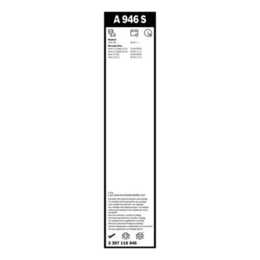 Sada předních stěračů BOSCH AeroTwin 680 a 680 mm pro Mercedes CL Class 2006-2014