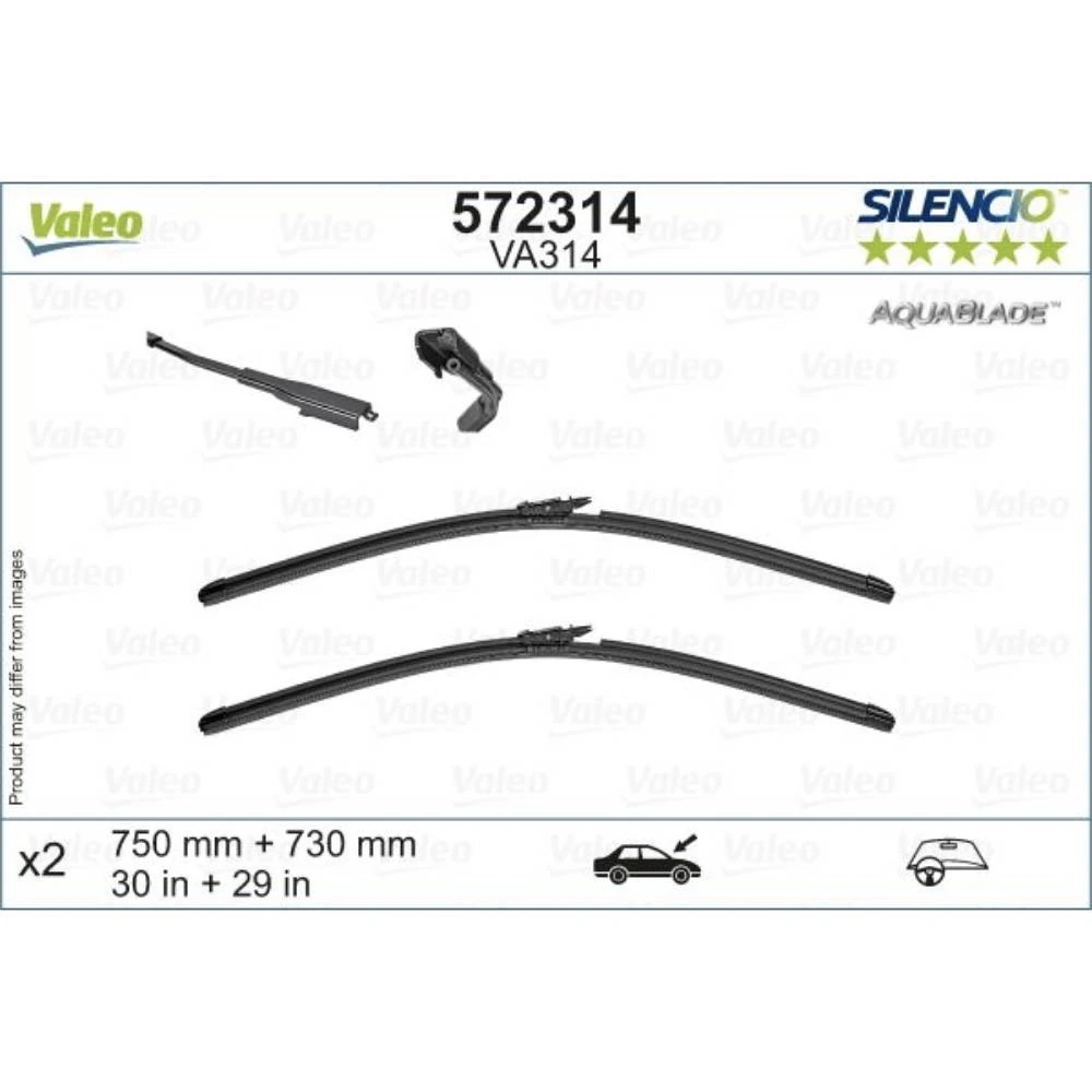 Stěrače Valeo Aqua Blade pro Ford S-MAX