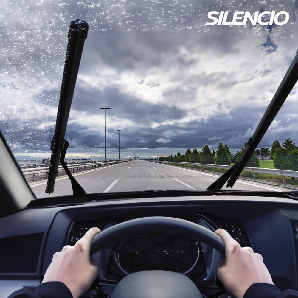 Sada předních stěračů Valeo Silencio Flat 550 a 550 mm pro Mercedes E Class 2023-2026