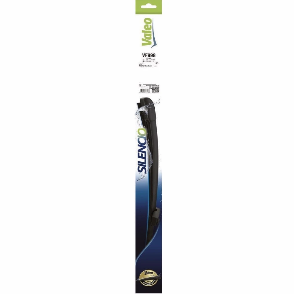 Sada předních stěračů Valeo Silencio Flat 650 a 475 mm pro Audi A3 2020-2026