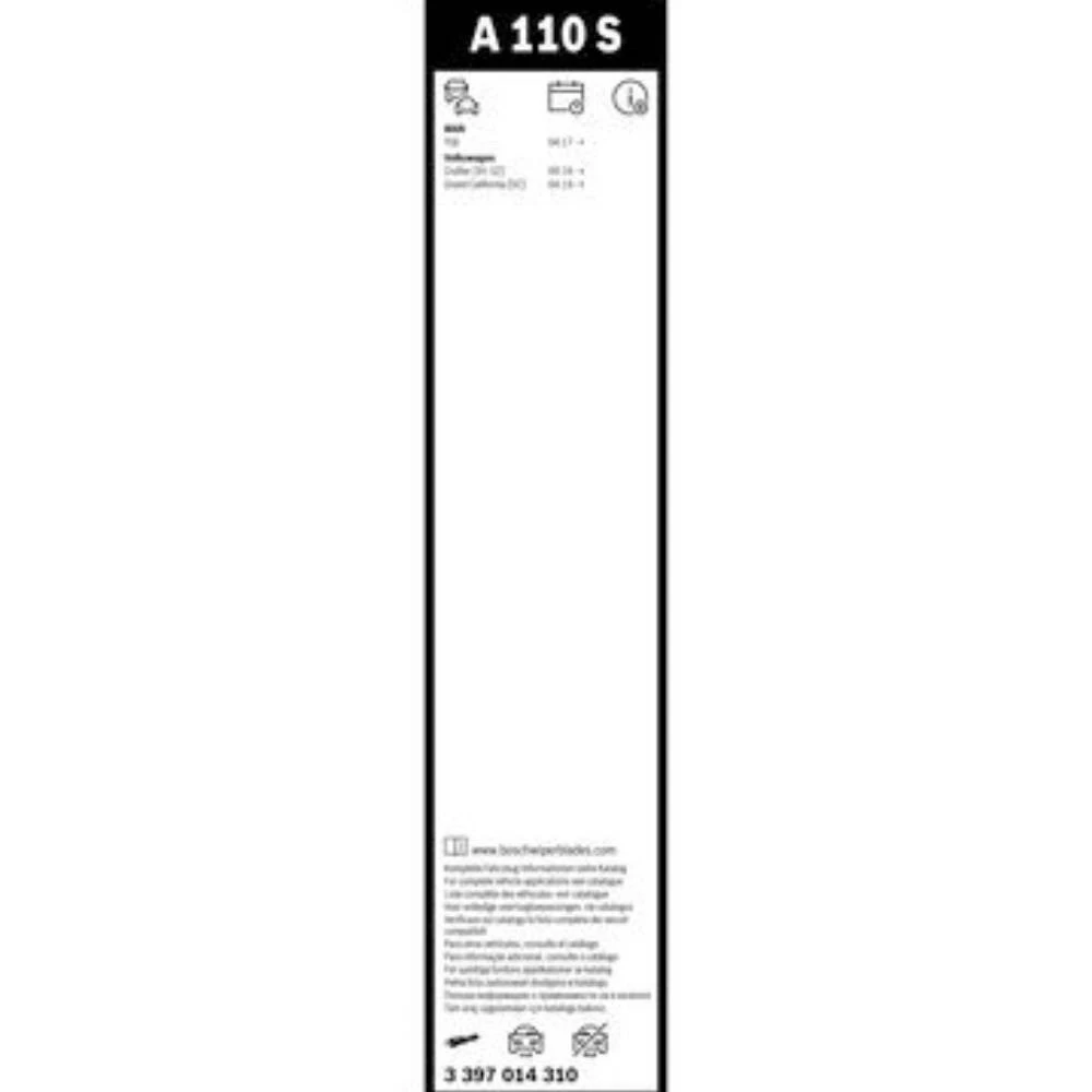 Sada předních stěračů BOSCH AeroTwin 700 a 650 mm pro Volkswagen Crafter 2 2016-2026