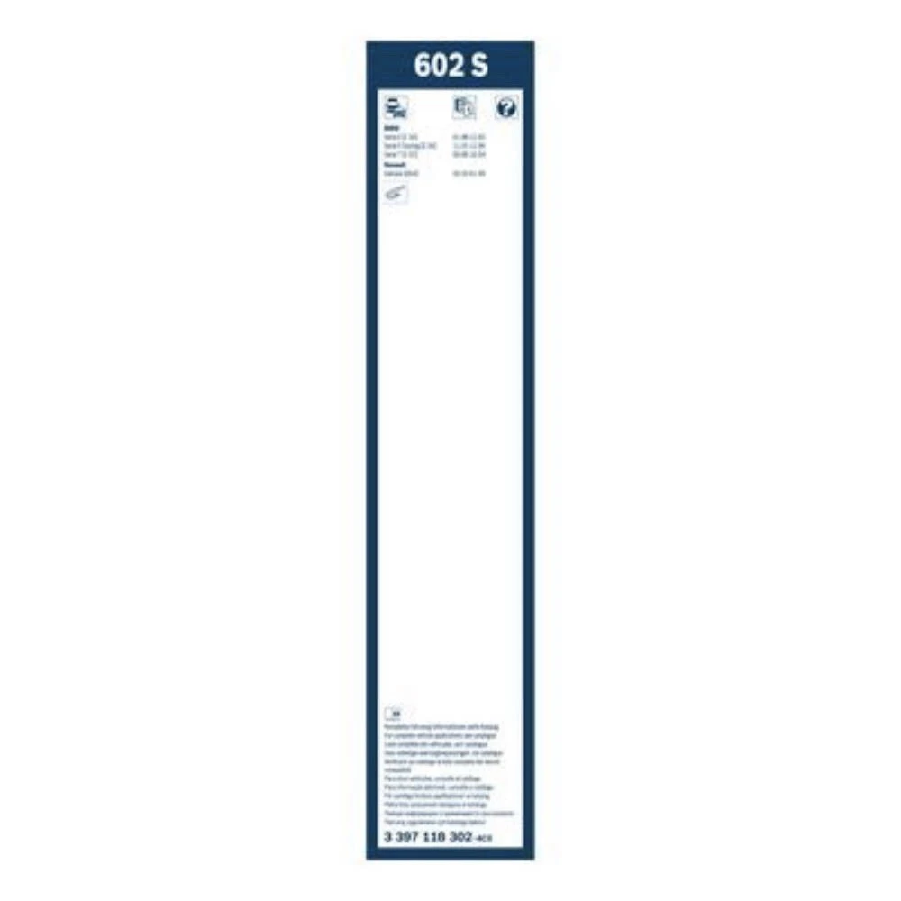Sada předních stěračů BOSCH Twin 600 a 600 mm pro BMW 5 Series 1987-1995