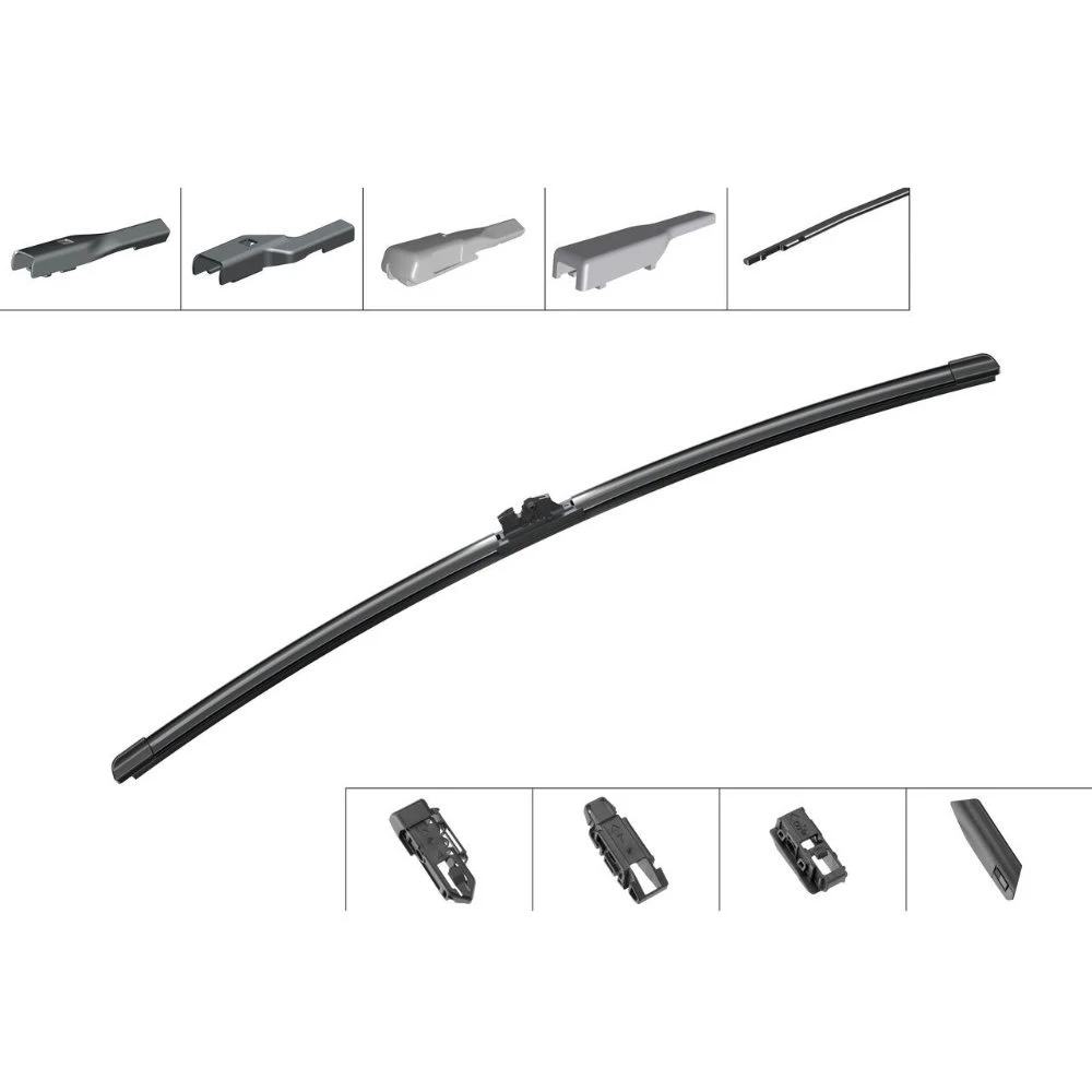 Sada předních stěračů BOSCH AeroTwin APX 550 a 550 mm pro Mercedes C Class T-Modell 2014-2018