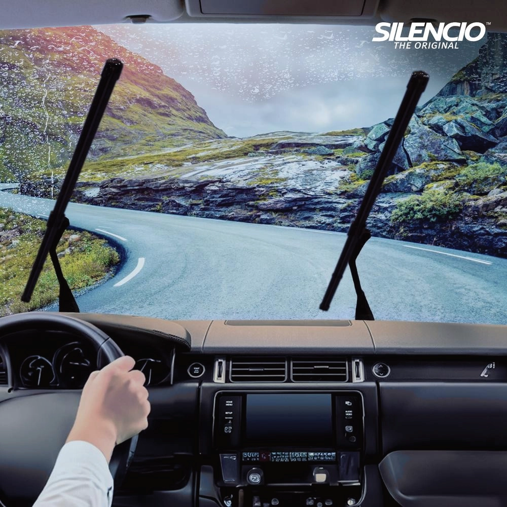 Sada předních stěračů Valeo Silencio Hybrid 550 a 400 mm pro Chery Kimo 2006-2017