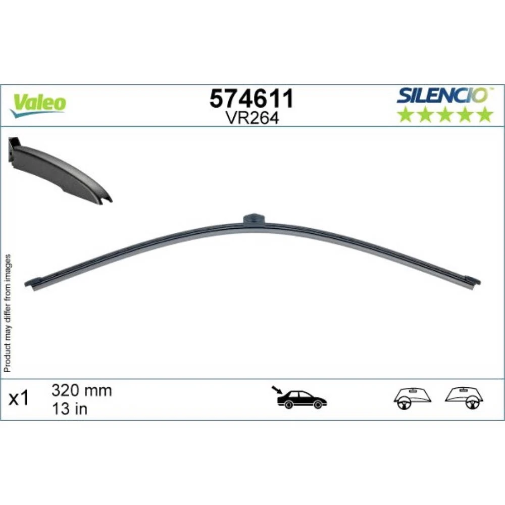 Zadní stěrač Valeo Silencio Rear 320 mm pro Mercedes E Class T-Modell 2023-2026