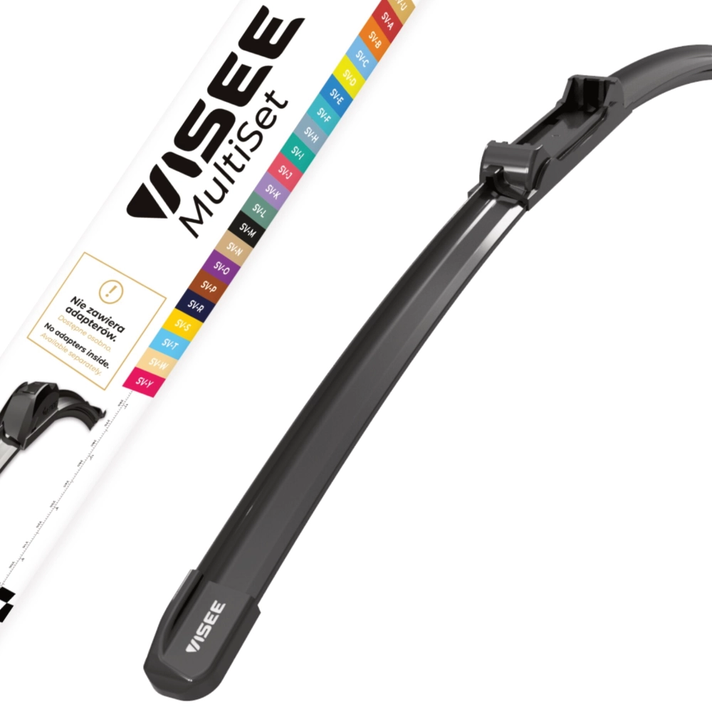 Sada předních stěračů VISEE FLAT PREMIUM MultiSet 550 a 400 mm pro Chery Kimo 2006-2017